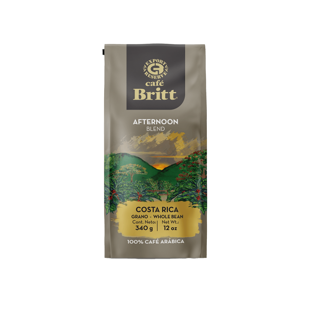 COSTA RICAN AFTERNOON BLEND COFFEE, WHOLE BEAN 340g