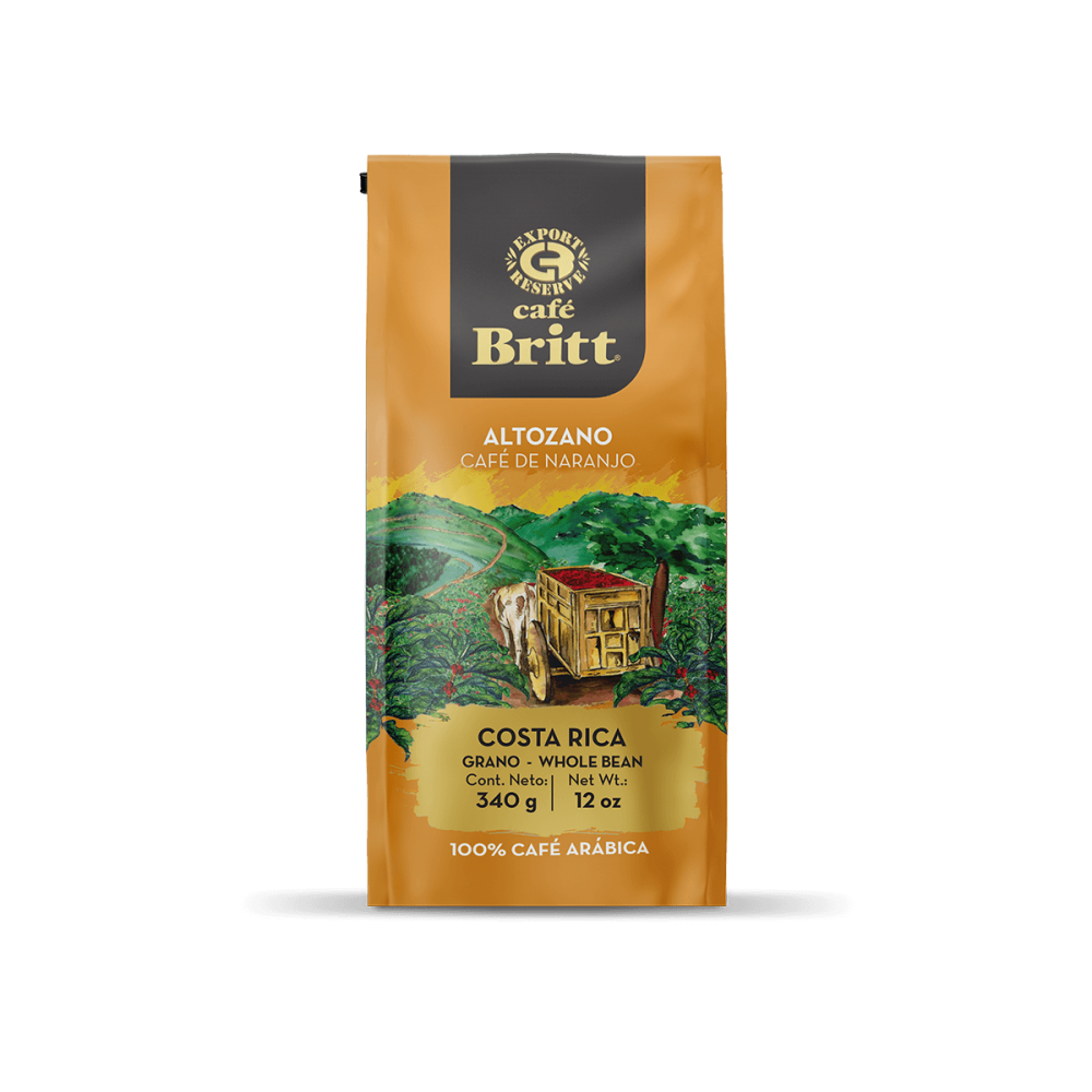 COSTA RICAN ALTOZANO GOURMET COFFEE FROM NARANJO, 340g PUPIŅAS
