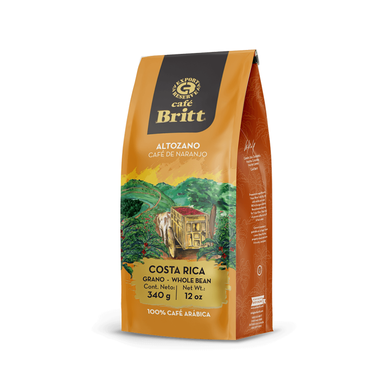 COSTA RICAN ALTOZANO GOURMET COFFEE FROM NARANJO, 340g PUPIŅAS