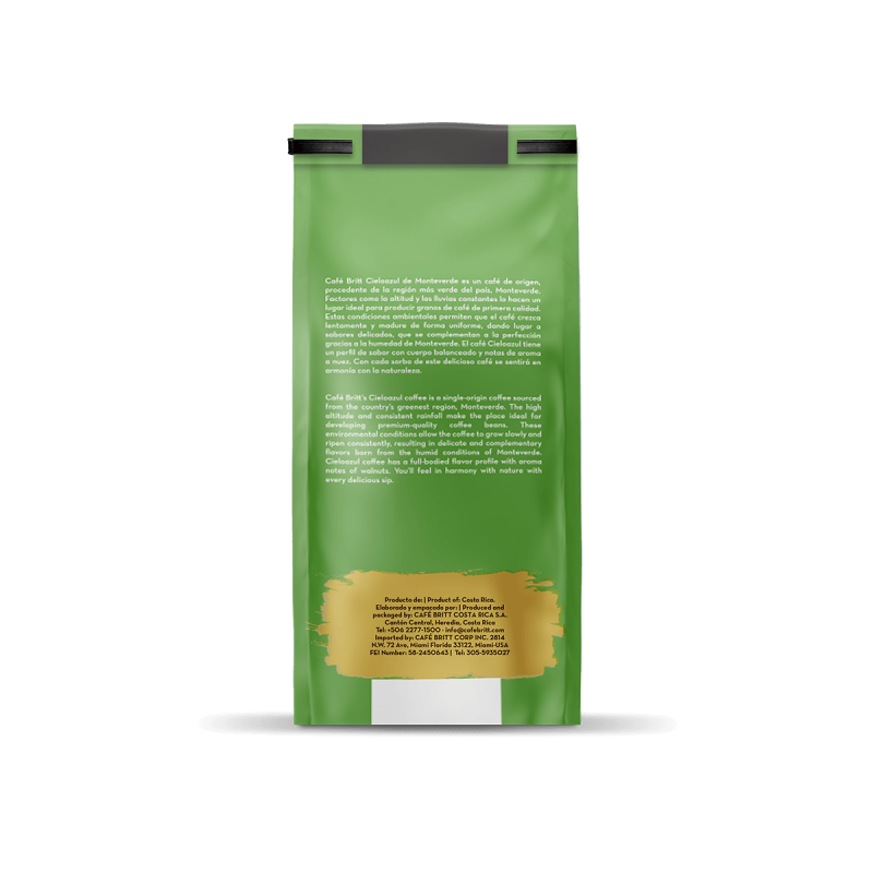 Café Britt Monteverde pupiņu kafija 340g