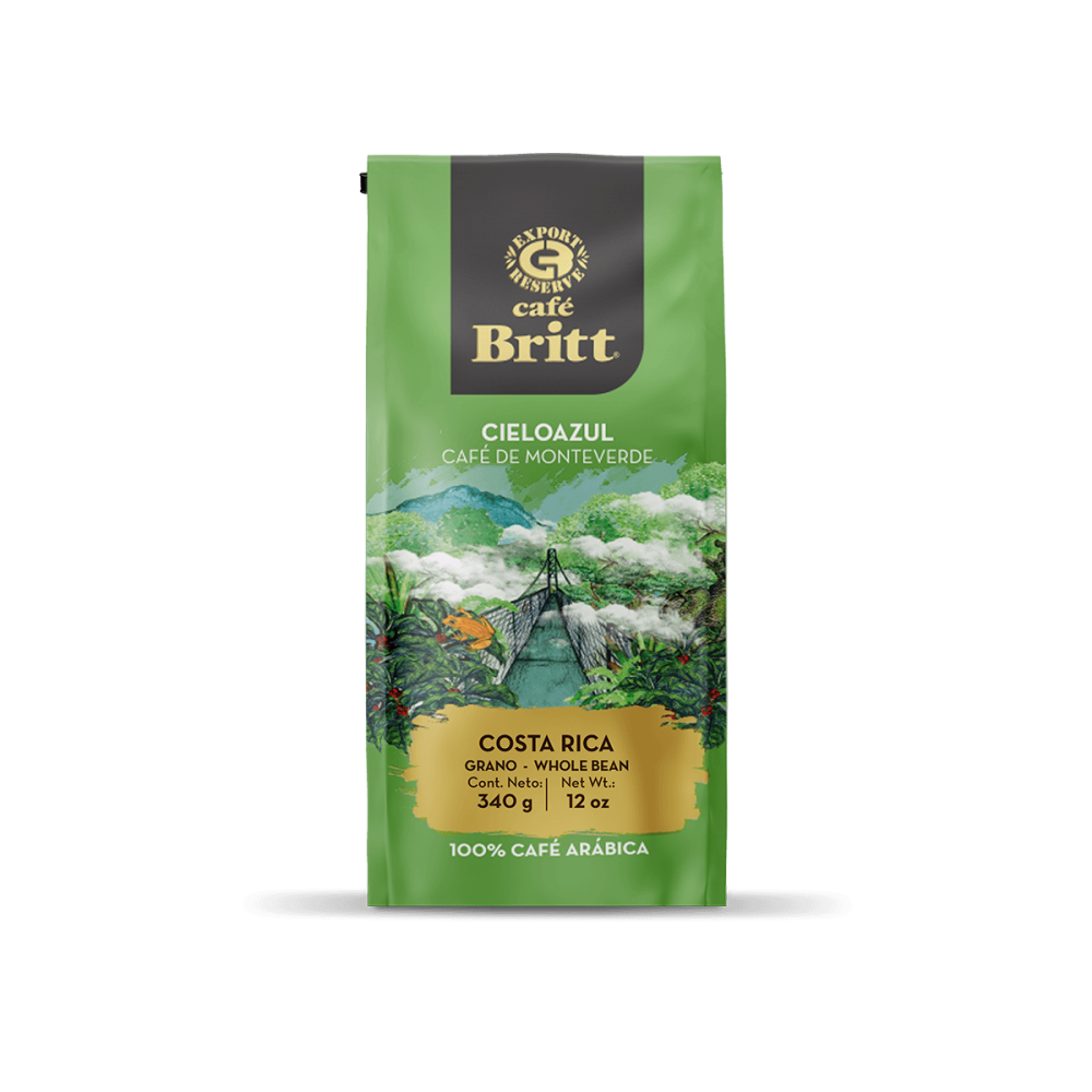 Café Britt Monteverde pupiņu kafija 340g