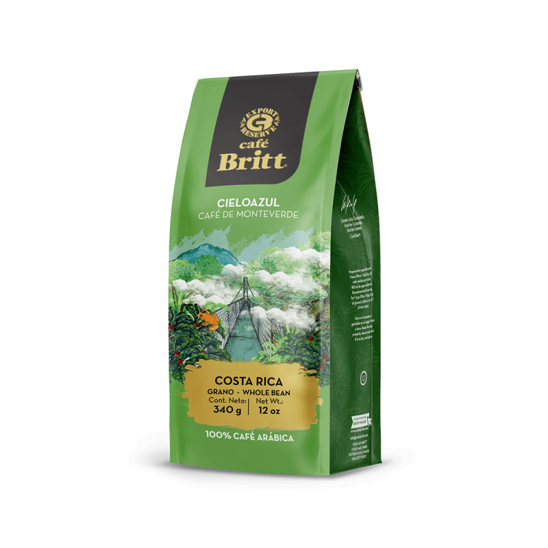 Café Britt Monteverde pupiņu kafija 340g