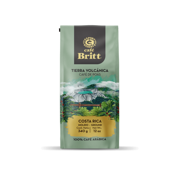 Poas Volcanic Earth maltā kafija 340g