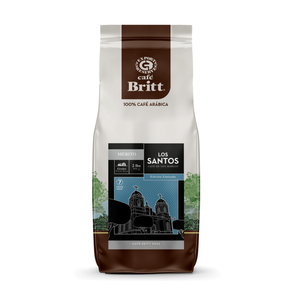 Café Britt Signature Los Santos kafijas pupiņas 250 gr