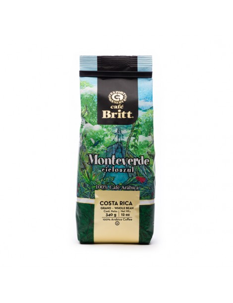 Café Britt Monteverde pupiņu kafija 340g